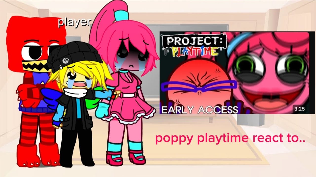 poppy playtime reacts to project playtime [funny]