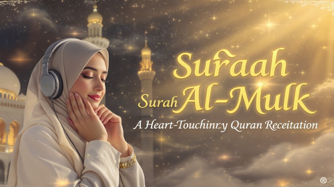Surah Al_Mulk Full || By Woman Voice With Arabic Text (HD( || 63 Surah Al-Mulk |  Episode 0005