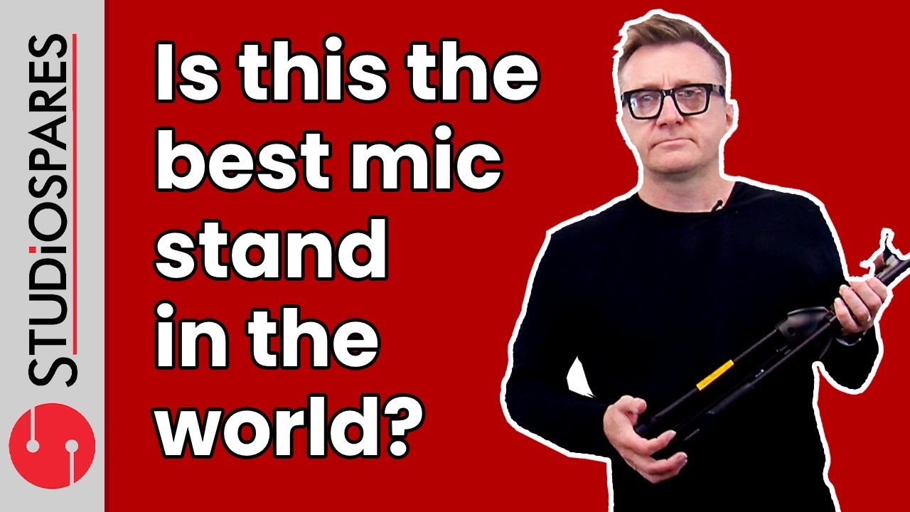 Is this the best mic stand in the world? - Trojan Pro Mic Stands from Studiospares