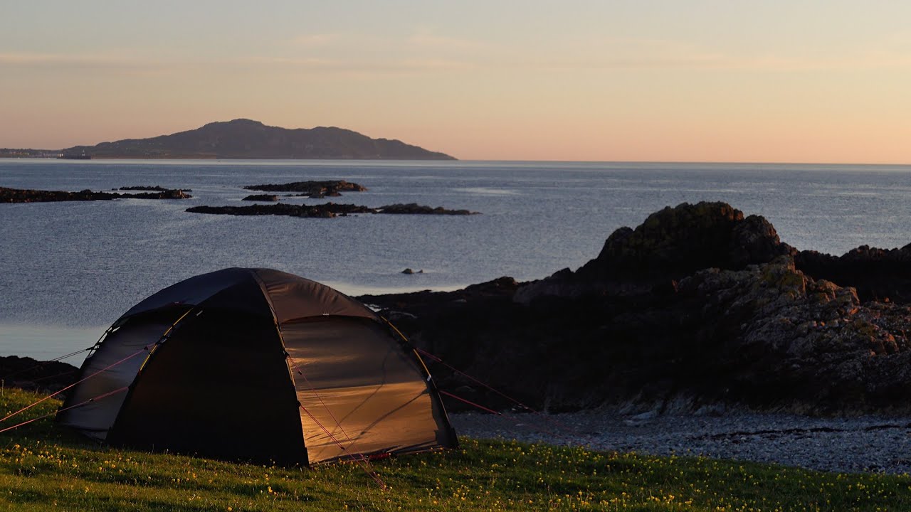 Wild camp at Porth Trwyn on the Isle of Anglesey in the Allak 2