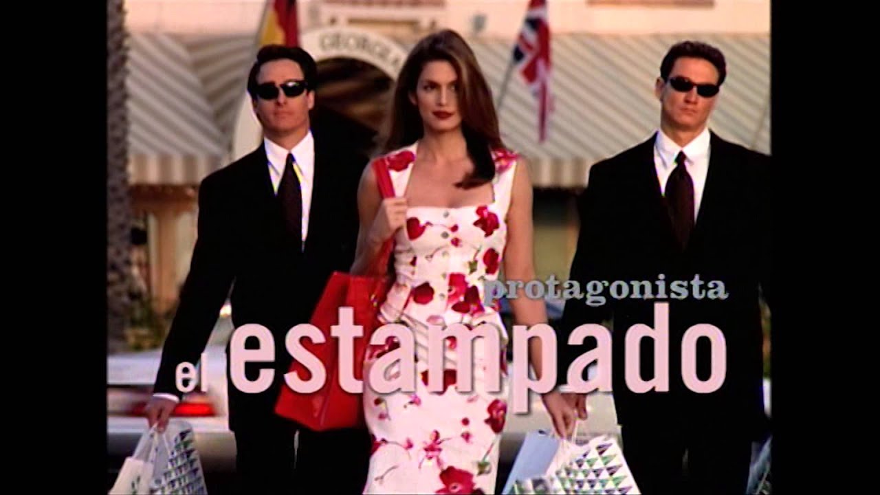 Culture et Couture / campañas CINDY CRAWFORD El Corte Inglés