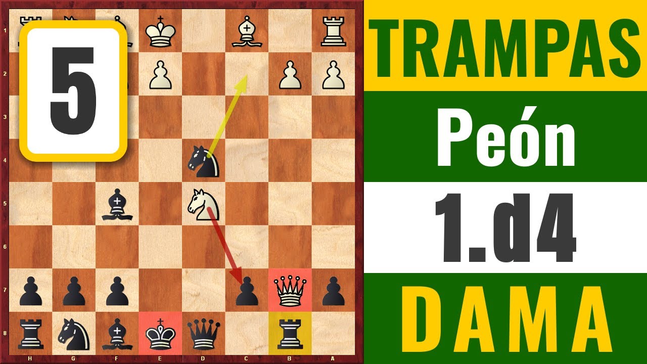 5 trampas que DESTRUYEN al pe&oacute;n de DAMA