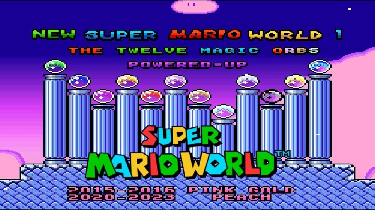 NEW SUPER MARIO WORLD 1 - THW TWELVE MAGICA ORBS - ROOMHACK