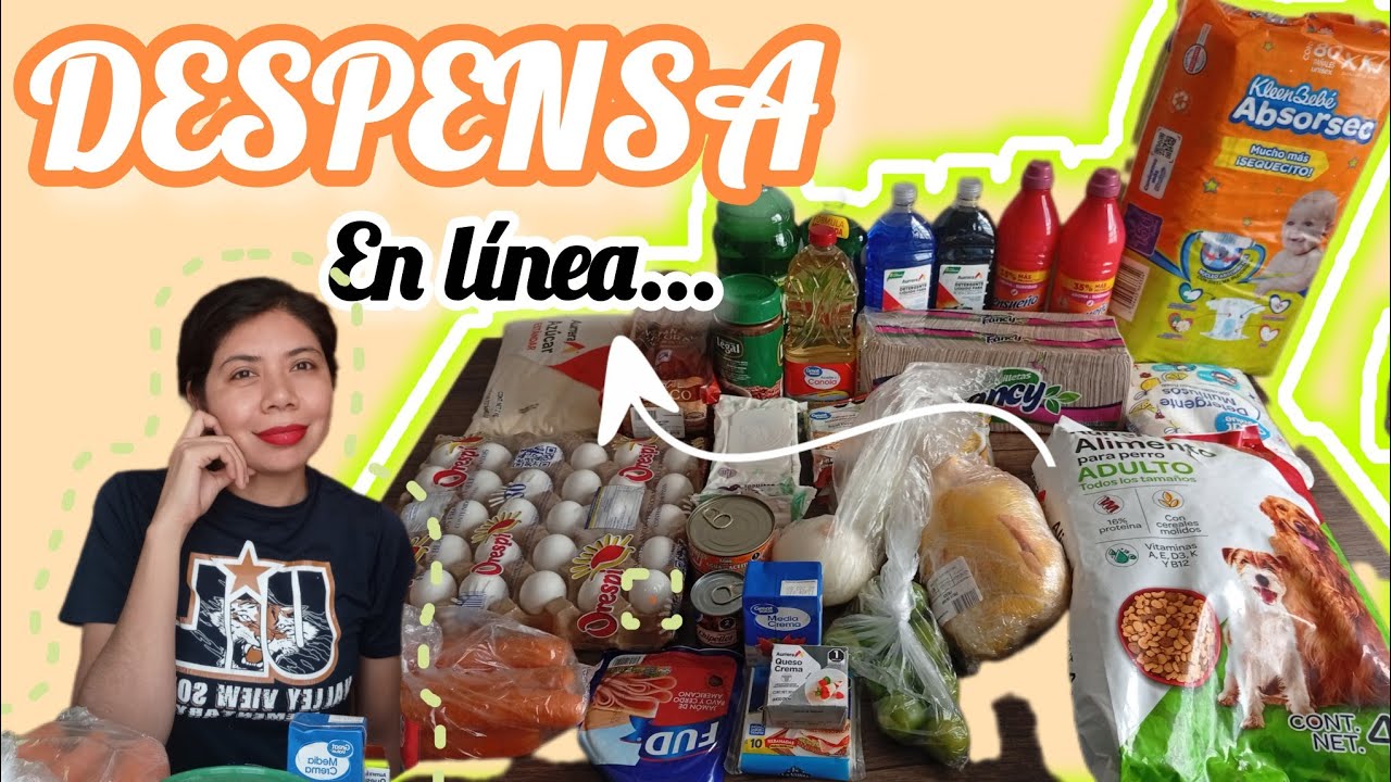 DESPENSA SEMANAL EN: BODEGA AURRERÁ🛒💻#despensasemanal #compras 
