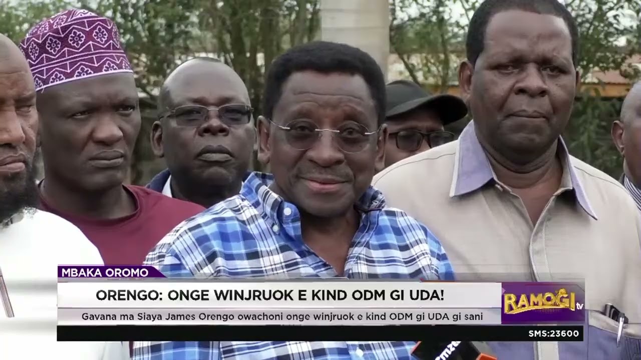 ORENGO: Onge winjruok e kind ODM gi UDA | #RamogiTV