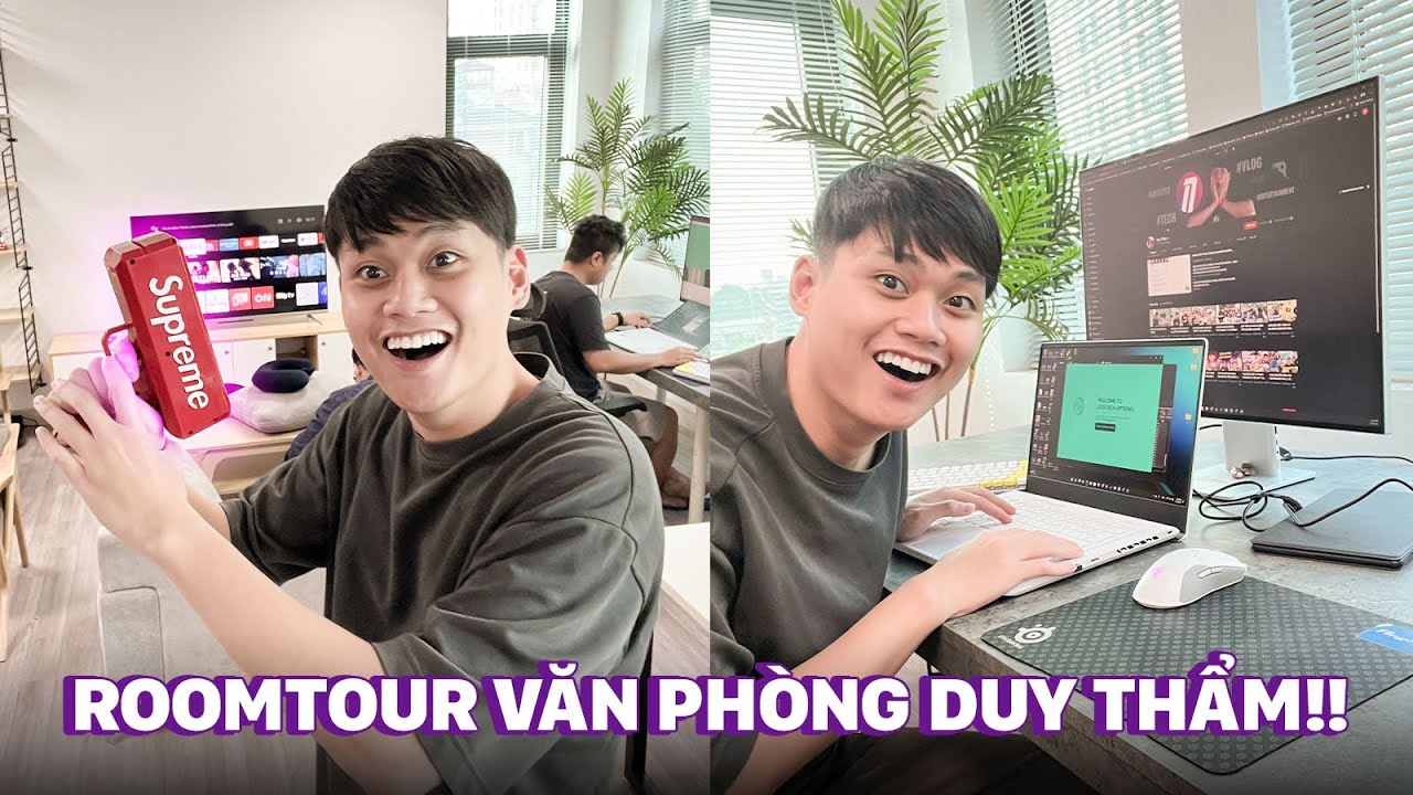 ROOMTOUR VĂN PHÒNG LÀM VIỆC 