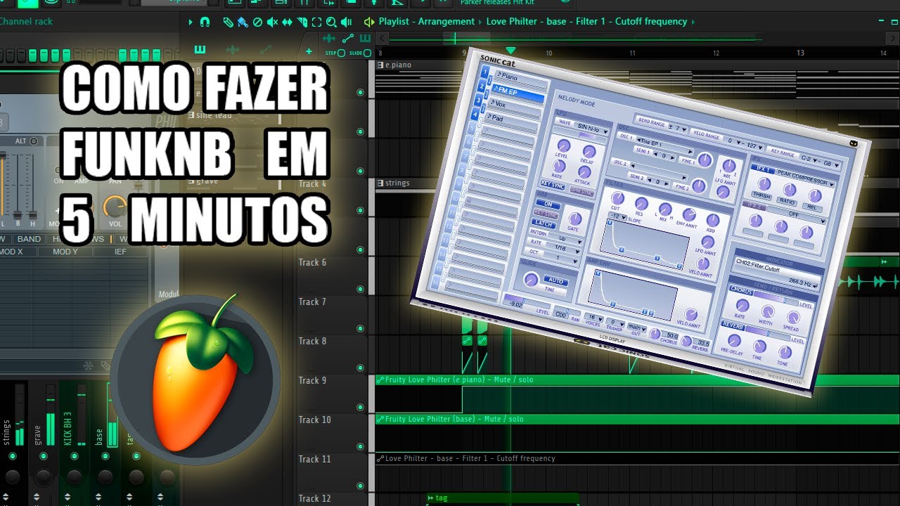 Como fazer beats de FUNKNB no FL Studio (Tutorial | Behind the beat)