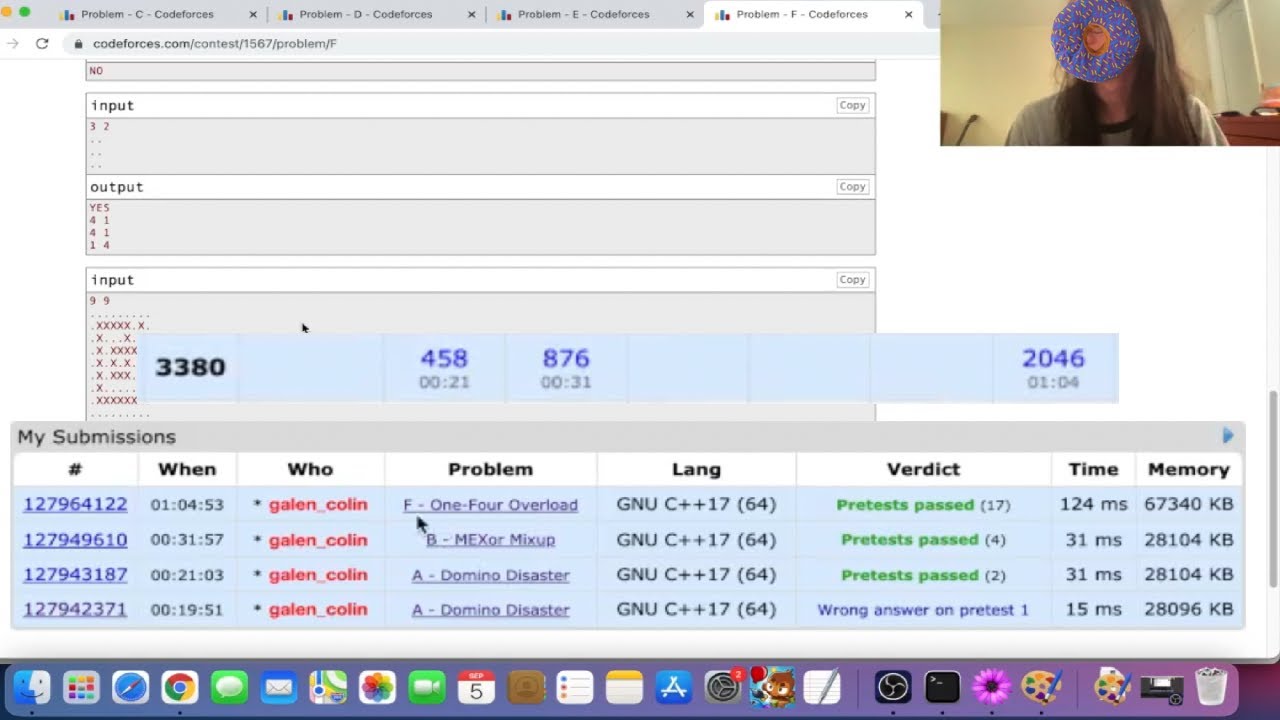 Solving F before C??? | Codeforces Round 742 - All Solutions (A-F) + Screencast