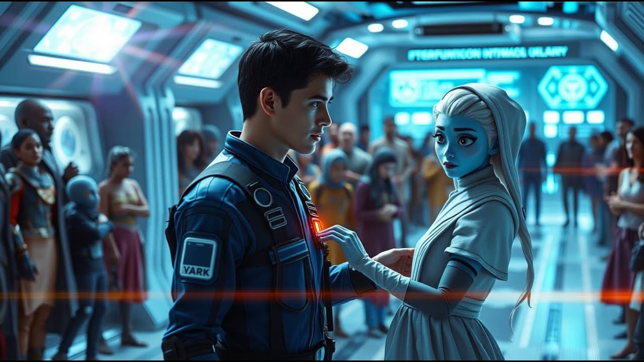 The Human Saw the Alien Maid Limping — Then Did Something That Shocked Everyone