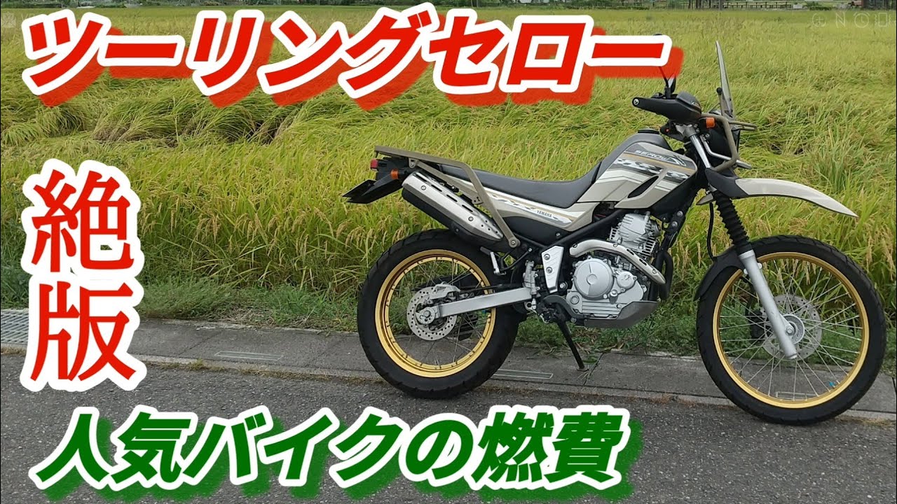 【バイク燃費】セロー250で房総半島を巡った時の燃費は？【ヤマハ】