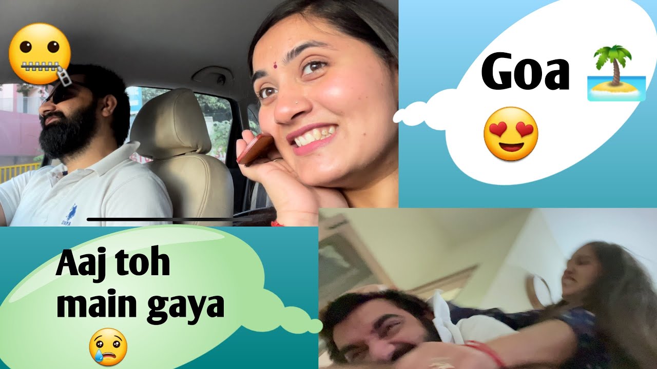 Going to Goa prank 😂 || Prank on wife in India || @Kartikey's Married Lyf