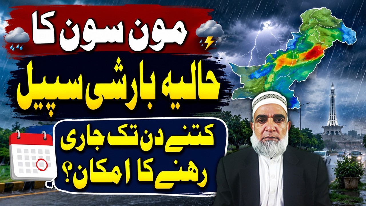 Monsoon Rain Forecast Pakistan | Latest Duration of the Rain Spell || Crop Reformer