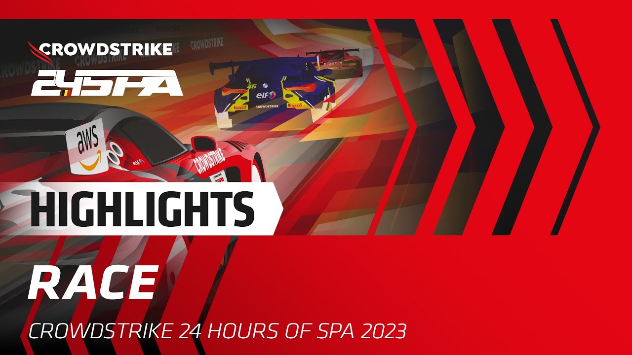 Race Highlights | CrowdStrike 24 Hours of Spa 2023