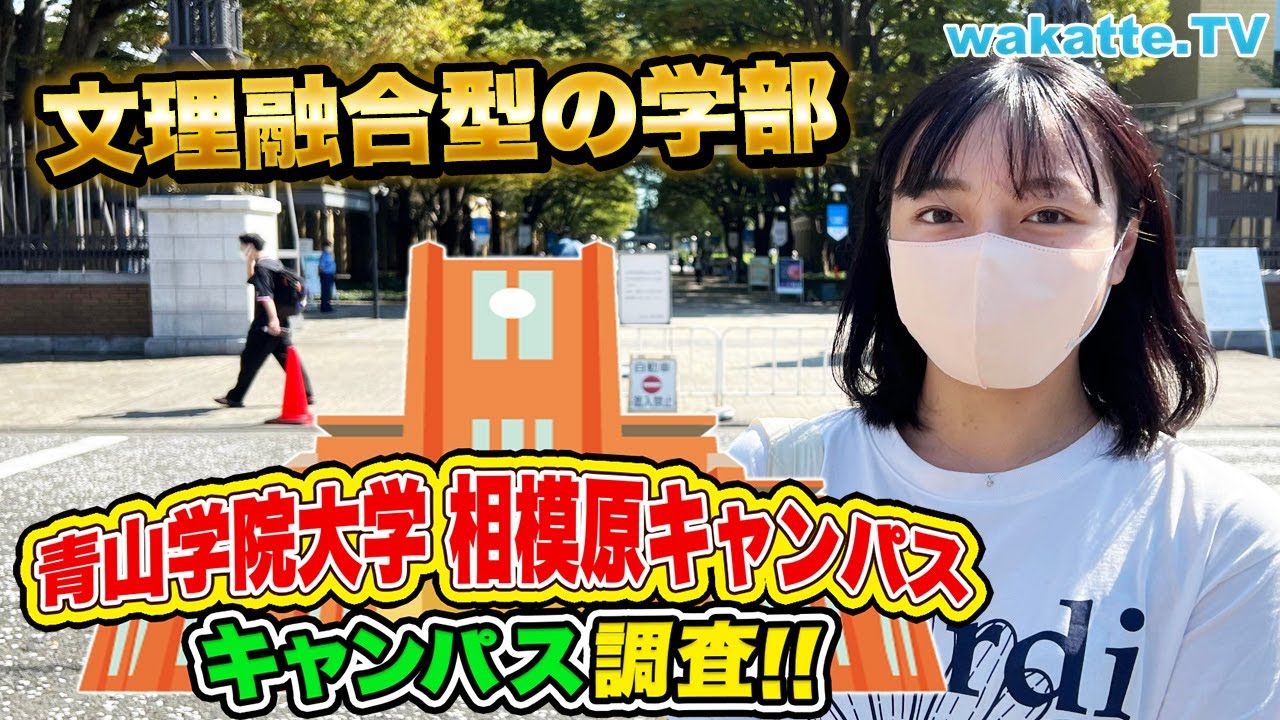 地方創生？！プログラミング？！青山学院大学の相模原キャンパスで何学ぶの？【wakatte TV】#778
