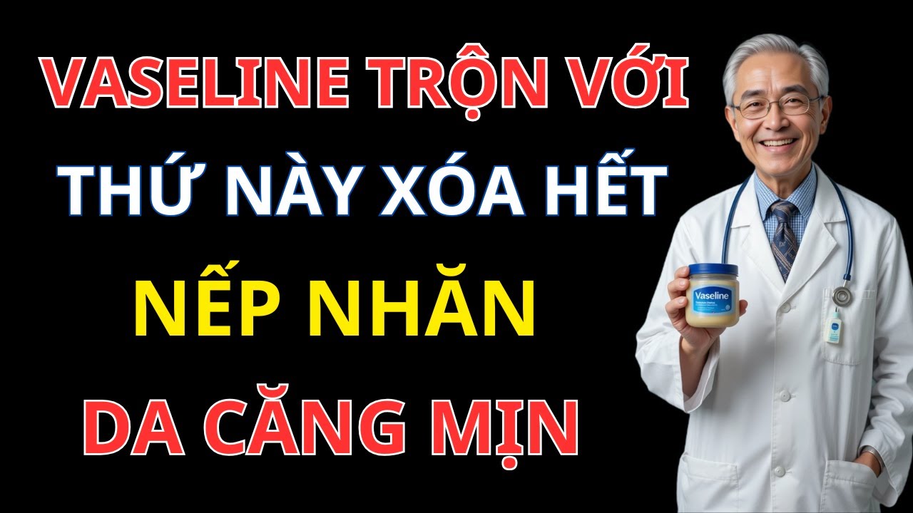 Bí Quyết Chống Lão Hóa Chỉ Với 1 Giọt Vaseline – Xóa Nếp Nhăn, Da Căng Mịn Như Tuổi 20!