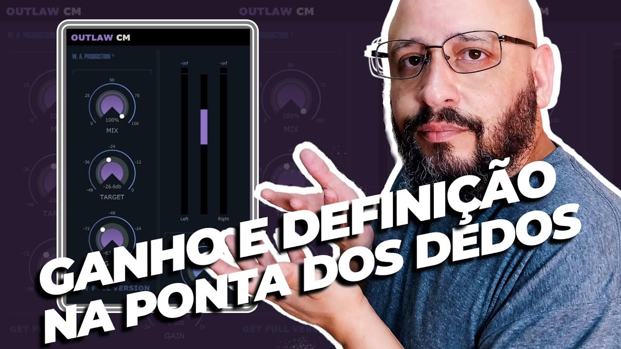 Plugin de Ganho para Mixagem "Ao Vivo" ou "In Box" / 