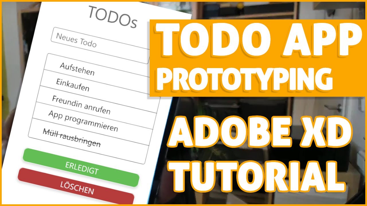TODO-App Entwickeln - App-Prototyping in Adobe xD Tutorial - Teil 2