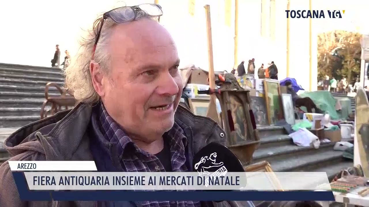 2024-12-03 AREZZO - FIERA ANTIQUARIA INSIEME AI MERCATI DI NATALE