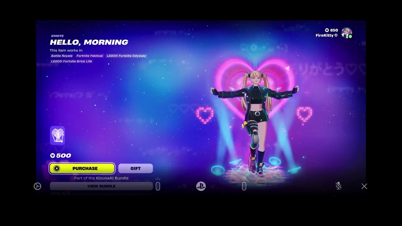 Hello, Morning (Music)- Fortnite 