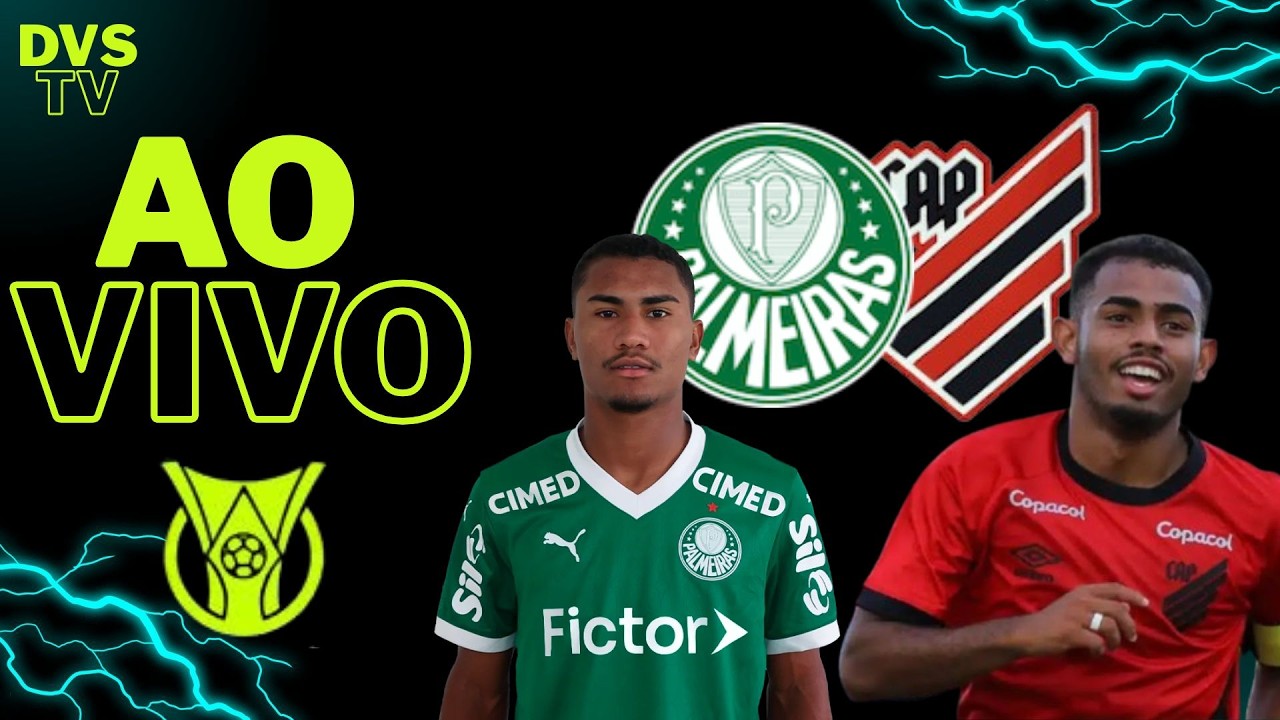 PALMEIRAS SUB-20 X ATHLETICO-PR SUB-20 - AO VIVO - CAMPEONATO BRASILEIRO SUB-20 - DVSTV