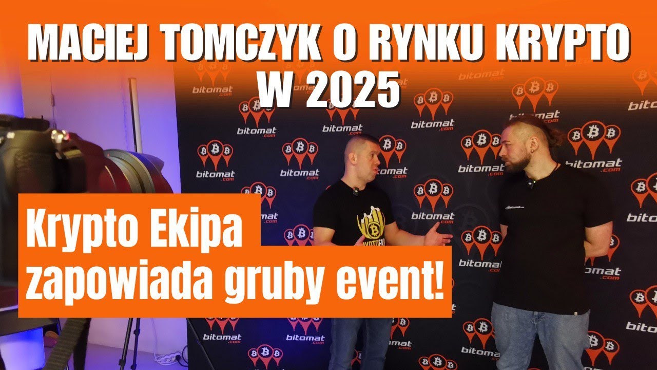 Maciej Tomczyk o  rynku krypto w 2025 roku