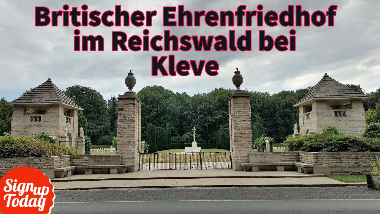 Reichswald Forest War Cemetery Kleve WK2 WW2 British Army