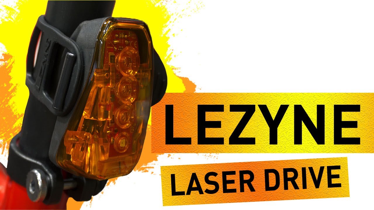 Задня веломігалка LEZYNE Laser Drive | Велосипедний ліхтар