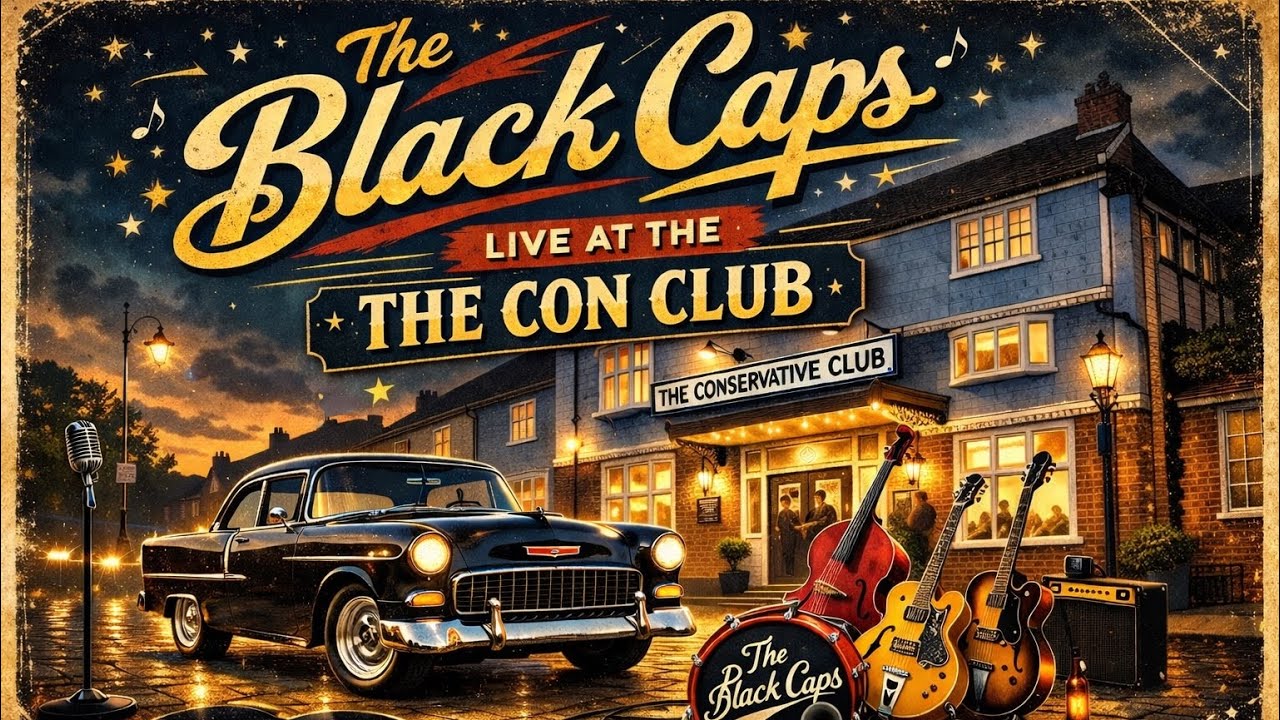 The Black Caps - Live at The Con Club
