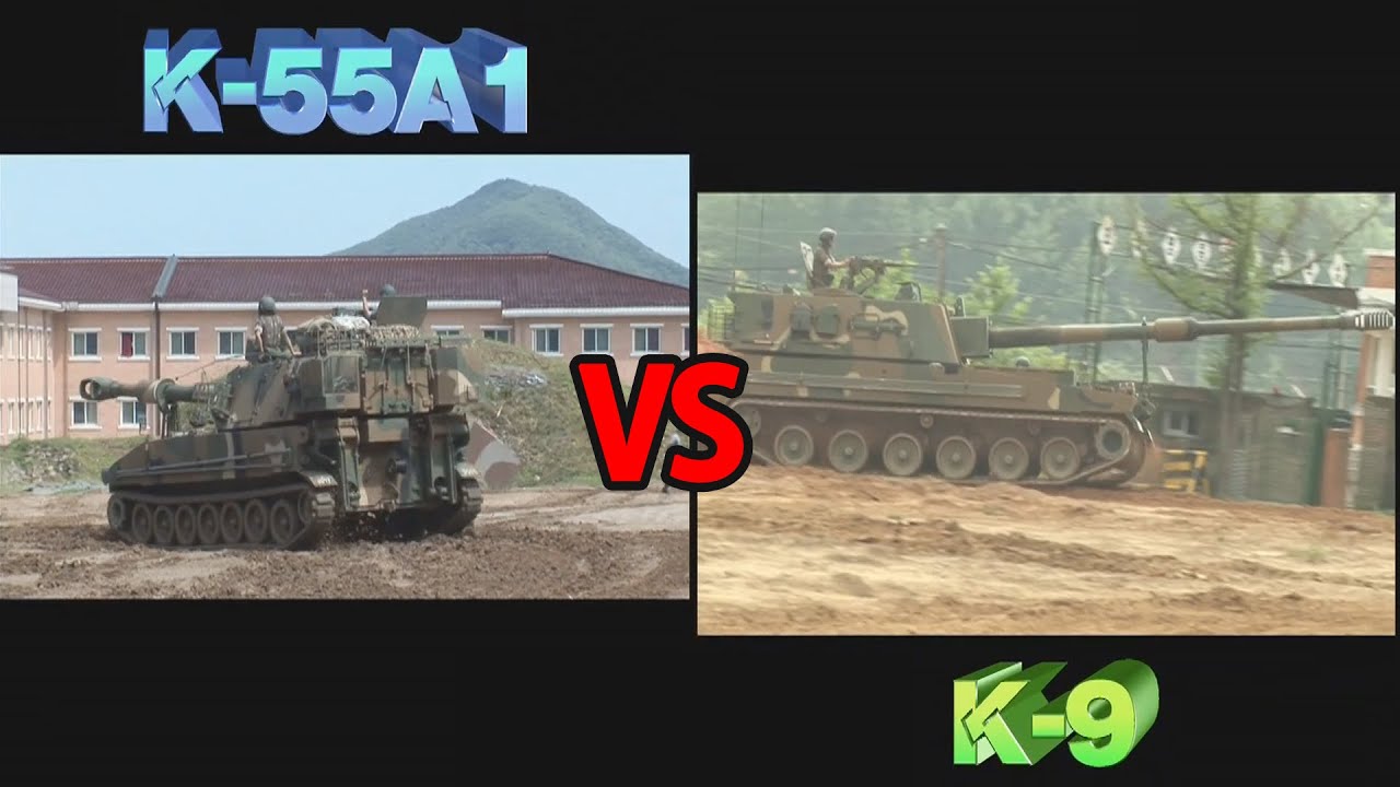 [K9 vs. K55A1] 자주포의 '아주 스페셜한' 대결