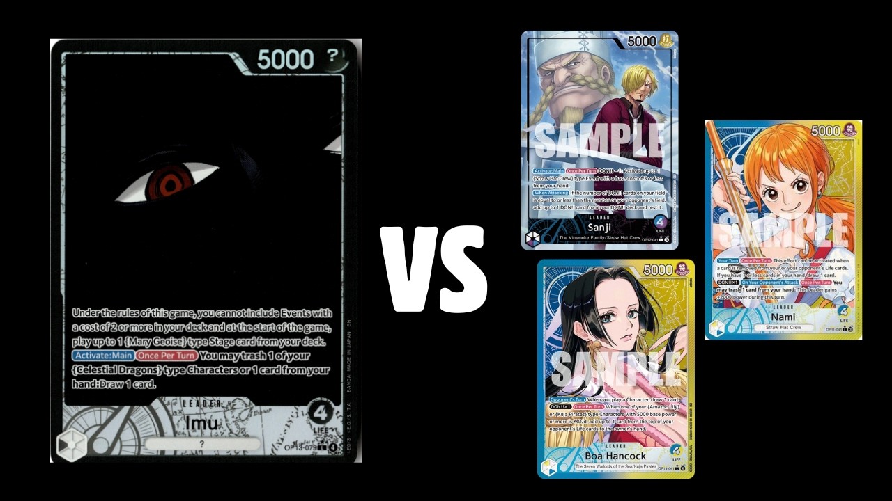 Imu vs The world #1 - One Piece TCG ranked matches