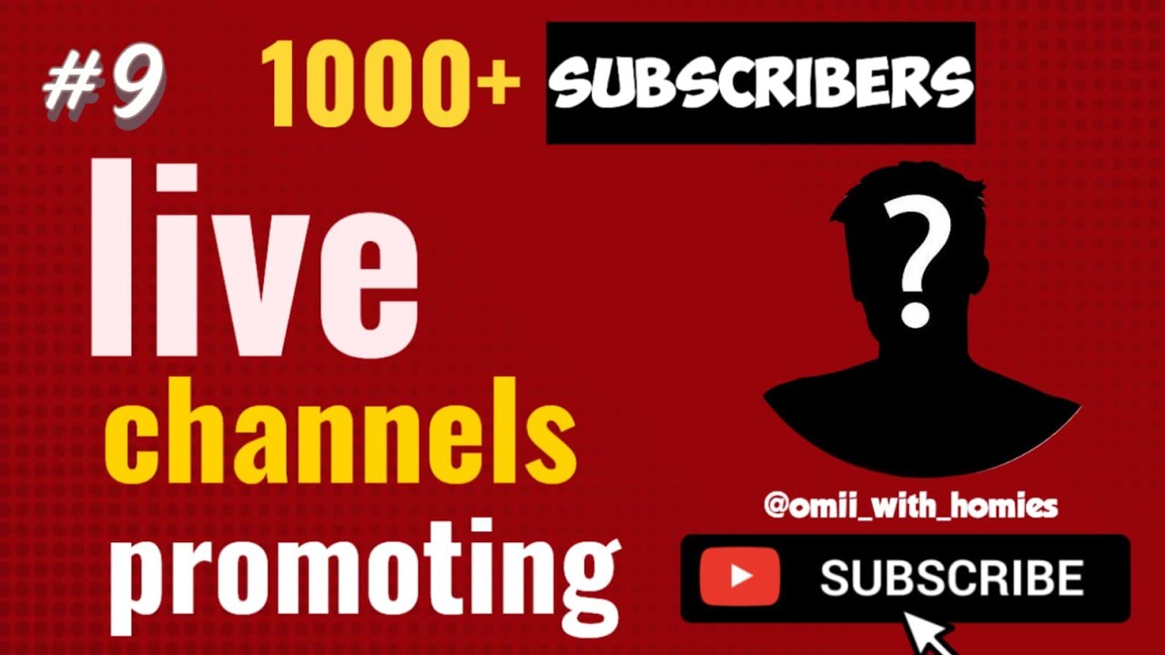 🔴 LIVE Channel Promotion | Road to 2K Subscribers 🚀 | @omii_with_homies