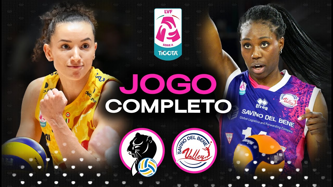 Conegliano X Scandicci | Liga Italiana de Vôlei 2025/26 🏆 - Jogo Completo