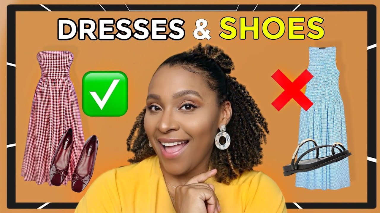 What Shoes to Wear with Dresses | Spring and Summer Outfits