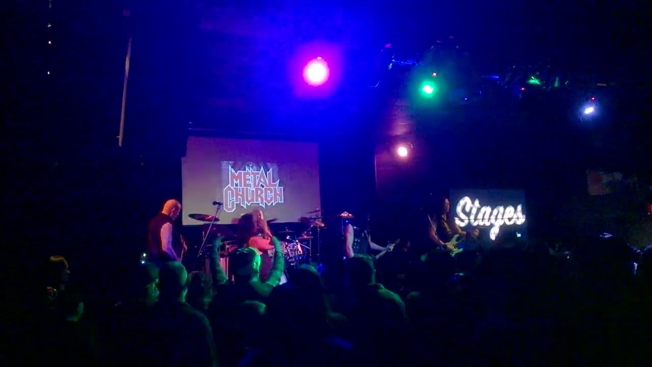 Metal Church performing Badlands at Stages in Santa Ana, Ca on 12/8/23