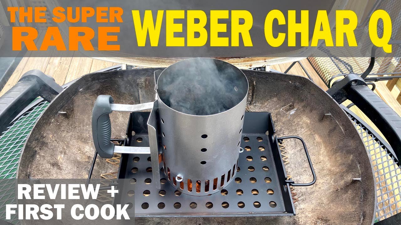 WEBER CHAR Q: РЕДКИЙ угольный гриль Weber Q! Характеристики, обзор и первый опыт приготовления!