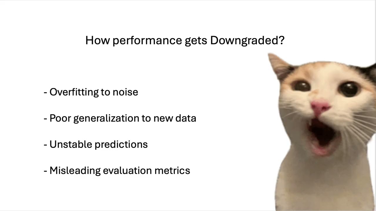 How BAD data affect the model performance.