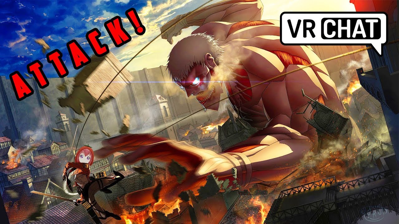 VRChat: Attack on Titan (Virtual Reality)