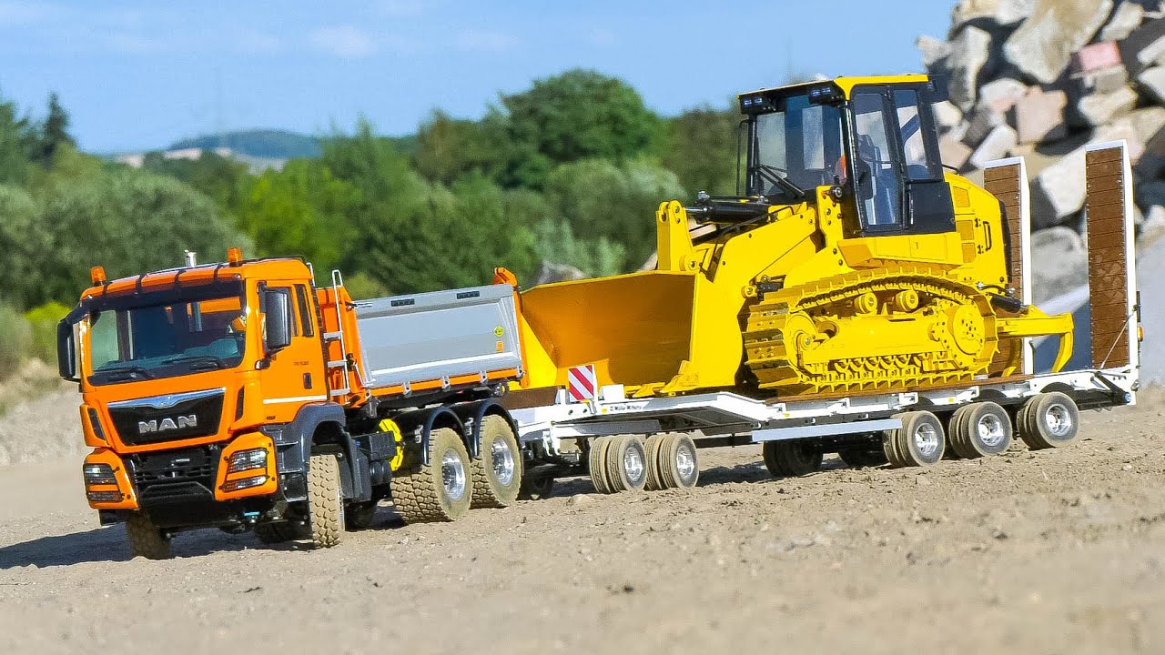 MEGA RC TRUCK COLLECTION!! RC MODEL TRUCKS, RC HEAVY HAULAGE, RC EXCAVATORS, RC DOZER CAT, RC TRAIN