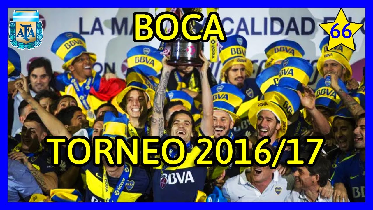 BOCA TORNEO 2016/17 (campaña completa)