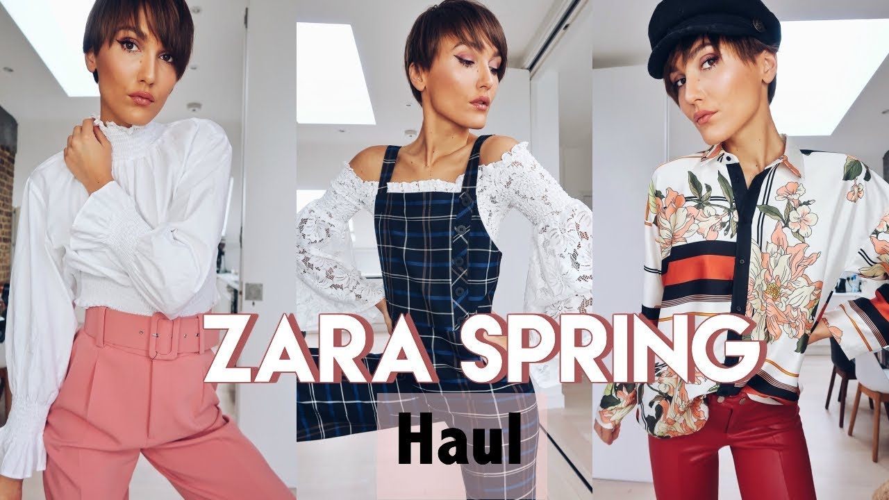ZARA SPRING HAUL & TRY ON - FEB | Blaise Dyer
