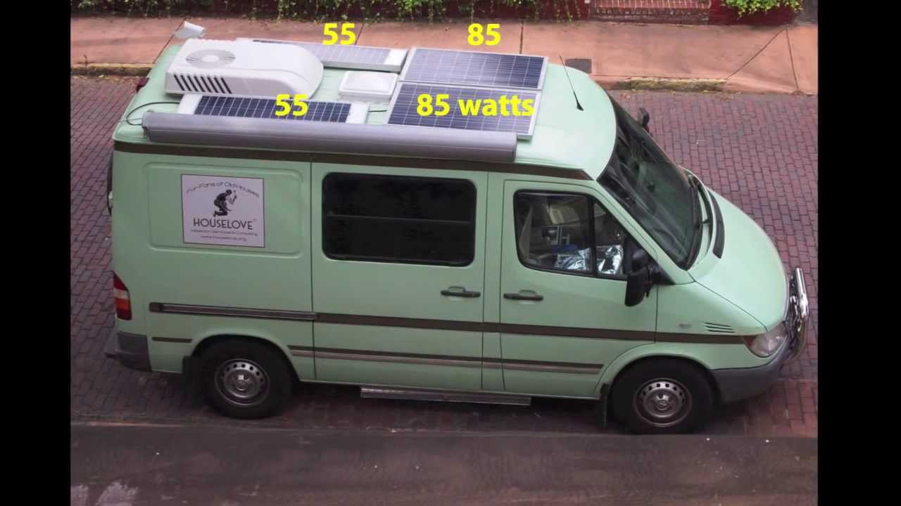 Custom Camper Van Conversion, Part 5: RV Electricity & Solar Power
