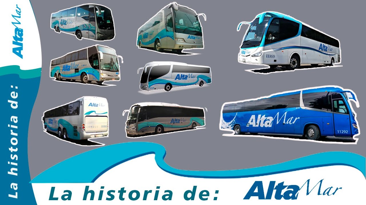 La historia de Autobuses ALTAMAR |  ¿GEB 50% y IAMSA 50%? | Autobuses Gacela o Cuahutémoc. | Russoh