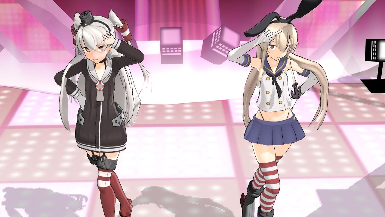 【MMD艦これ】駆逐艦（天津風・島風）で「ハイファイレイヴァー」