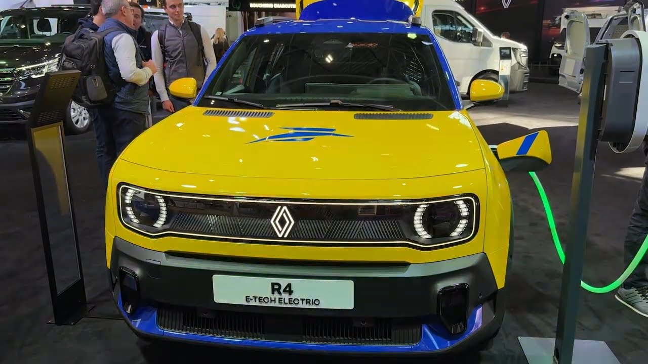 Renault R4 E-Tech Electric (2026) &ndash; Walkaround & First Look | Solutrans