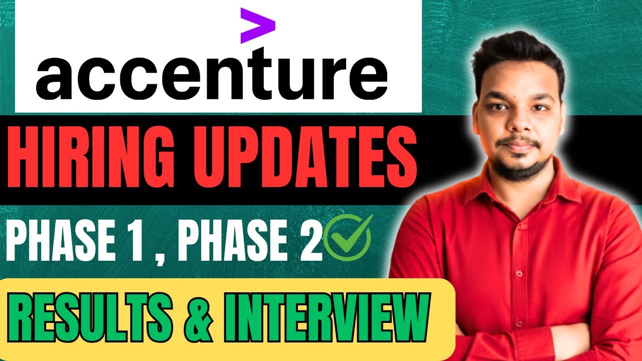 Accenture Biggest Hiring Updates | Accenture Interview Results , Interview Updates |Accenture Hiring