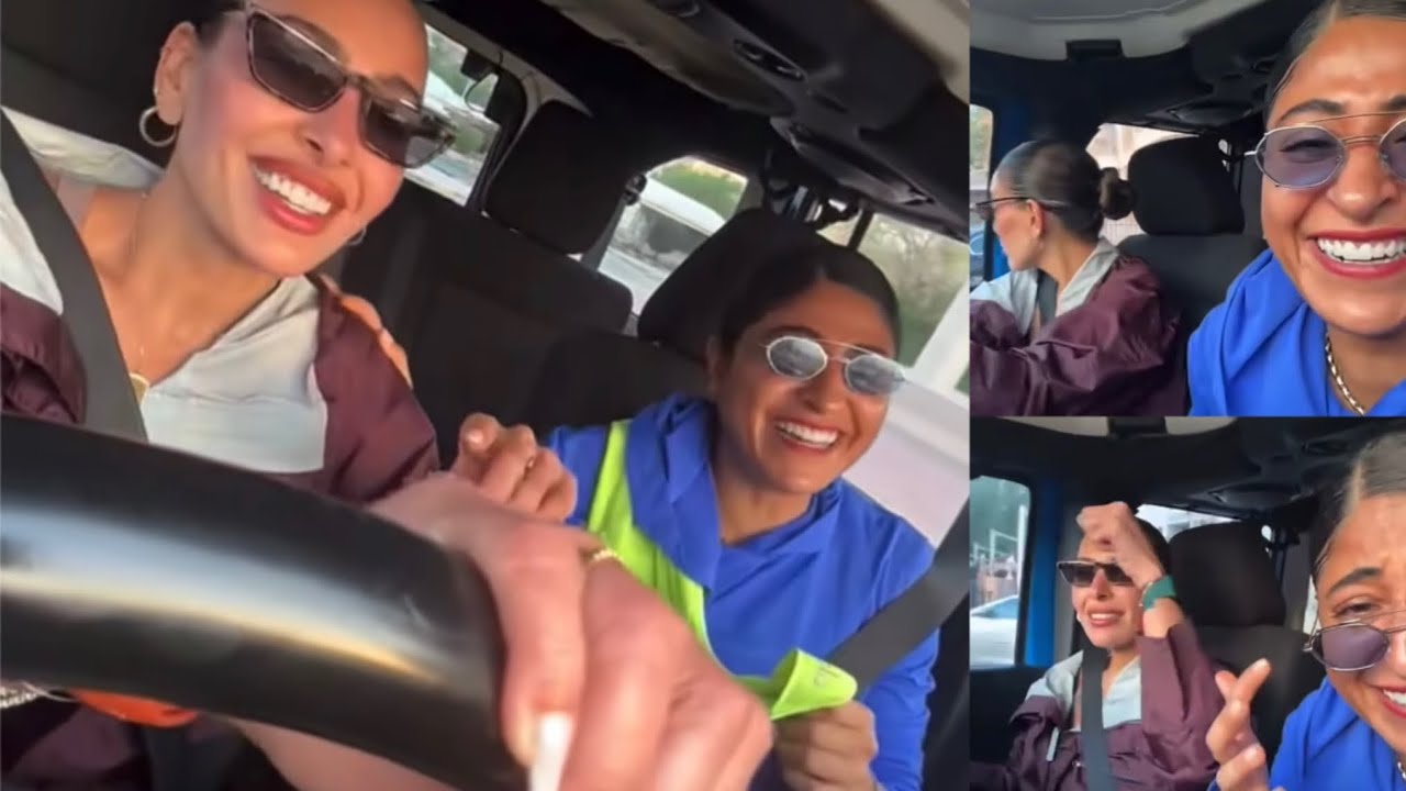 شوج وفطوم يتمرنون بالسينما🏋️‍♀️😝 وسوالف عجيبه بالسيارة🚘 والموقف اللي خلا شجون تبكي بمسلسل ام البنات🥲