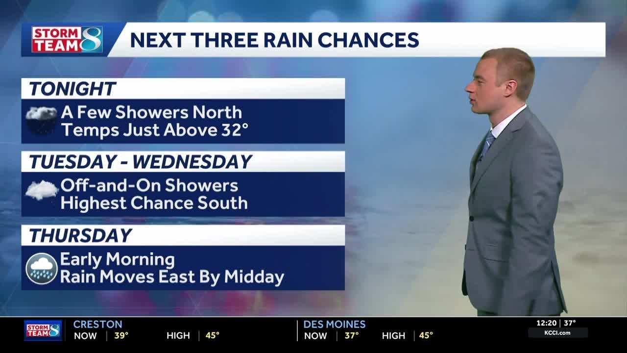 Iowa weather: Rain chances return this week