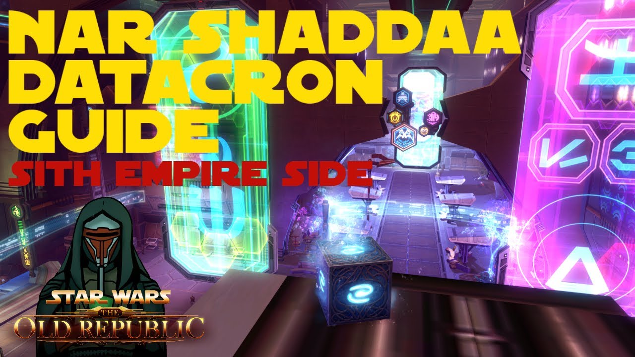Nar Shaddaa Datacrons [Sith Empire side] - SWTOR Guide