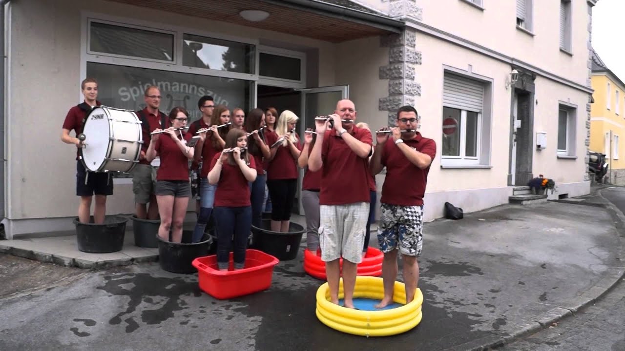 Cold Water Challenge 2014 vom Spielmannszug Niederense 1911 e.V.