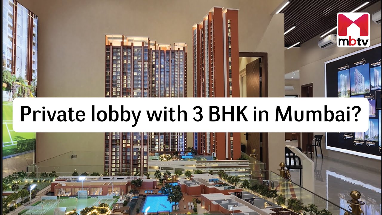 Private lobby with 3 BHK? #MaladWest #SampleFlat #RuparelStardom